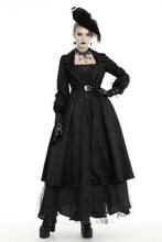 Load image into Gallery viewer, Women&#39;s lapel open front long cardigan gothic coat JW216