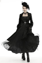 Load image into Gallery viewer, Women&#39;s lapel open front long cardigan gothic coat JW216