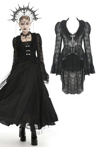 Gothic classic victorian lace tailcoat JW218