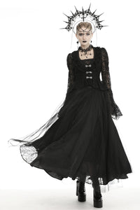 Gothic classic victorian lace tailcoat JW218