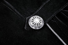 Load image into Gallery viewer, Gothic queen button up velvet jacket  JW220
