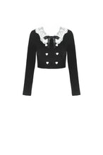 Load image into Gallery viewer, Retro academy doll collar jacket JW222