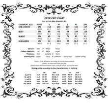 Load image into Gallery viewer, Gothic court sleeveless fishtail overwear JW225