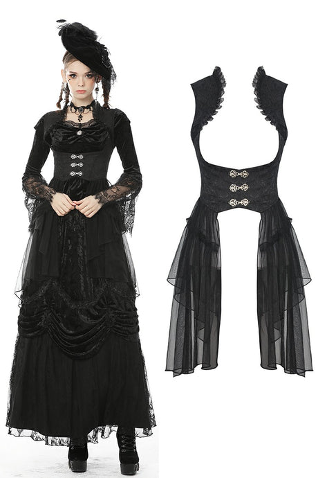 Gothic court sleeveless fishtail overwear JW225