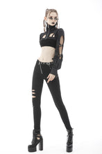 Load image into Gallery viewer, Punk locomotive cutout rebel cape JW228