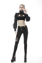 Load image into Gallery viewer, Punk locomotive cutout rebel cape JW228
