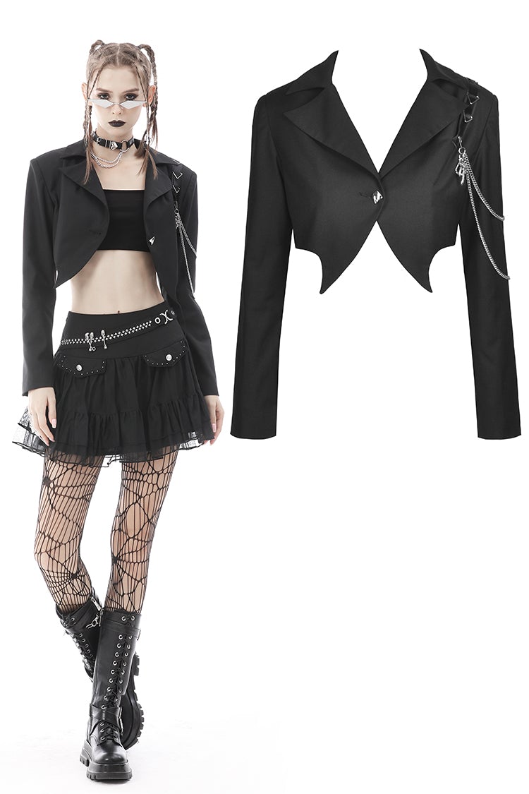 Devil magic sexy crop jacket JW232 – DARK IN LOVE