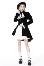 Load image into Gallery viewer, Gothic retro contrast frilly collar velvet jacket JW234