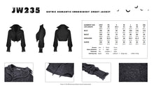 Load image into Gallery viewer, Gothic romantic embroidery short jacket JW235