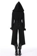 Load image into Gallery viewer, Punk rebel asymmetrical hooded long coat JW238