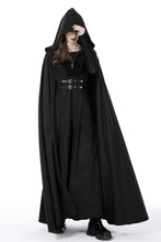 Load image into Gallery viewer, Punk warrior hooded long coat JW239