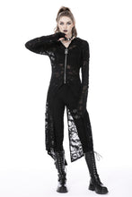 Load image into Gallery viewer, Punk decadent ripped long jacket JW241