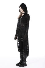 Load image into Gallery viewer, Punk decadent ripped long jacket JW241