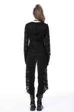 Load image into Gallery viewer, Punk decadent ripped long jacket JW241