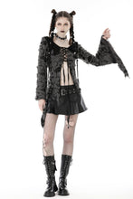 Load image into Gallery viewer, Gothic decadent shredded cardigan JW242