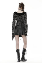 Load image into Gallery viewer, Gothic decadent shredded cardigan JW242