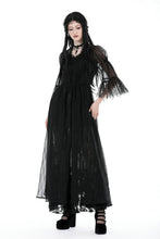 Load image into Gallery viewer, Gothic sexy mesh long overwear JW248