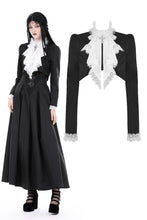 Load image into Gallery viewer, Gothic ruffle neck short jacket JW249