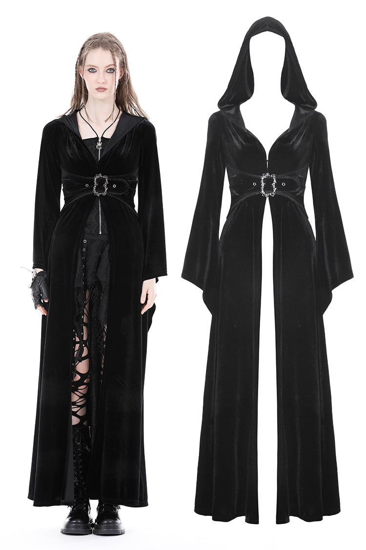 Gothic velvet long coat JW251 – DARK IN LOVE