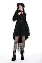 Load image into Gallery viewer, Gothic asymmetrical buttons woolen tail coat JW253