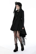 Load image into Gallery viewer, Gothic asymmetrical buttons woolen tail coat JW253