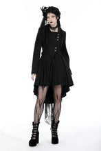 Load image into Gallery viewer, Gothic asymmetrical buttons woolen tail coat JW253