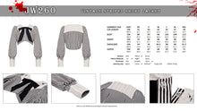 Load image into Gallery viewer, Vintage striped short jacket JW260