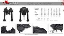 Load image into Gallery viewer, Gothic retro bubble jacket JW263