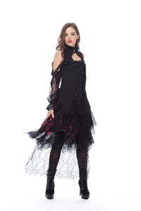 Punk random network skirt KW041 - Gothlolibeauty