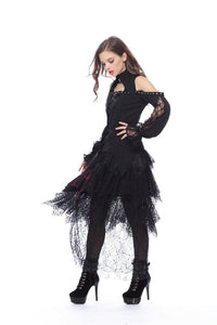 Punk random network skirt KW041 - Gothlolibeauty