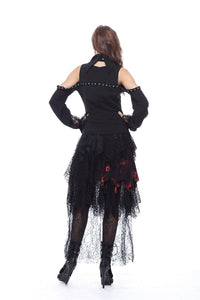 Punk random network skirt KW041 - Gothlolibeauty