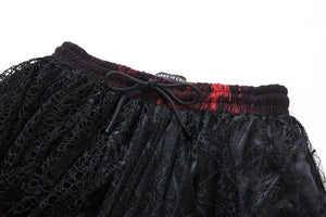 Punk random network skirt KW041 - Gothlolibeauty