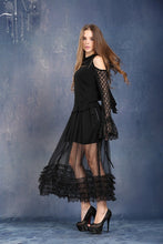 Load image into Gallery viewer, Multi-wear long dark skirt KW056 - Gothlolibeauty