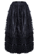 Load image into Gallery viewer, Gothic long skirt with budding flowers lace KW093 - Gothlolibeauty