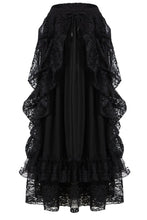 Load image into Gallery viewer, Gothic eleglant court skirt (price no incl. petticoat) KW123BK - Gothlolibeauty
