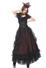 Load image into Gallery viewer, Gothic eleglant court skirt (price no incl. petticoat) KW123RD - Gothlolibeauty