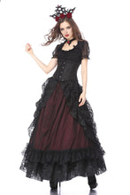 Load image into Gallery viewer, Gothic eleglant court skirt (price no incl. petticoat) KW123RD - Gothlolibeauty