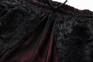 Gothic eleglant court skirt (price no incl. petticoat) KW123RD - Gothlolibeauty
