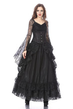 Load image into Gallery viewer, Gothic eleglant court skirt (price no incl. petticoat) KW123BK - Gothlolibeauty