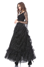 Load image into Gallery viewer, Gothic eleglant court skirt (price no incl. petticoat) KW123BK - Gothlolibeauty