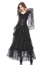 Load image into Gallery viewer, Gothic eleglant court skirt (price no incl. petticoat) KW123BK - Gothlolibeauty