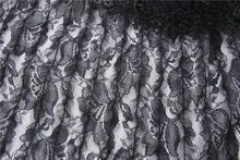 Load image into Gallery viewer, Gothic A-line lacey velvet long skirt KW131