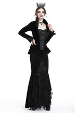 Load image into Gallery viewer, Gorgeous mermaid lacey velvet tight maxi skirt KW134 - Gothlolibeauty