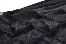Load image into Gallery viewer, Gorgeous mermaid lacey velvet tight maxi skirt KW134 - Gothlolibeauty