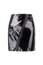 Load image into Gallery viewer, Punk rock shiny PU short skirt KW144 - Gothlolibeauty