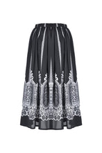 Load image into Gallery viewer, Gothic lolita Black and white skirt  KW153 - Gothlolibeauty