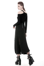 Load image into Gallery viewer, Punk sexy slit irregular long skirt KW161 - Gothlolibeauty