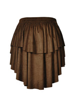 Load image into Gallery viewer, Steampunk irregular short skirt KW163 - Gothlolibeauty