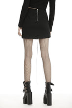 Load image into Gallery viewer, Punk moto side rope up mini skirt KW181