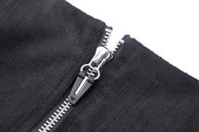 Load image into Gallery viewer, Punk moto side rope up mini skirt KW181